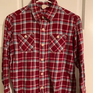 Boy’s Lands’ End flannel shirt